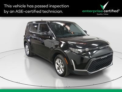 2025 Kia Soul — rear three-quarter view