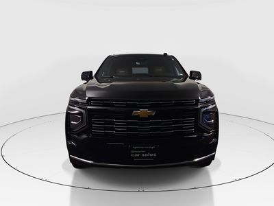 2025 Chevrolet Tahoe — rear three-quarter view