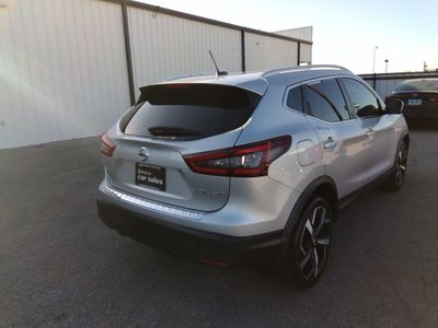2022 Nissan Rogue Sport — rear three-quarter view