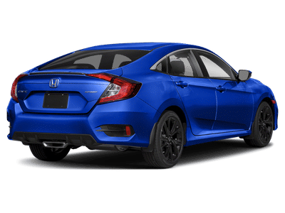 2019 Honda Civic — rear three-quarter view