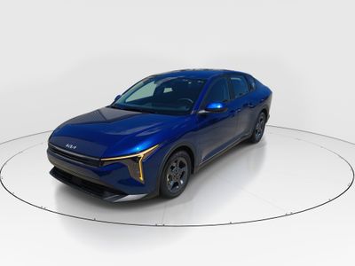 2025 Kia K4 — rear three-quarter view