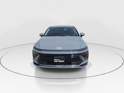 2025 Hyundai Sonata Hybrid — side profile view
