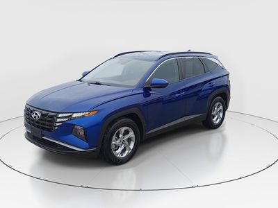 2024 Hyundai Tucson — rear three-quarter view