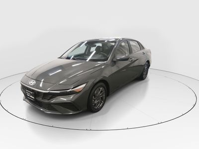 2024 Hyundai Elantra — rear three-quarter view