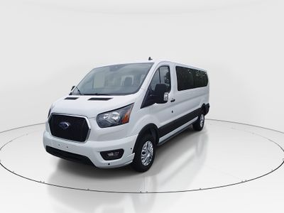 2024 Ford Transit Passenger Wagon — rear three-quarter view