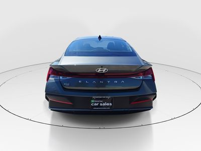 2025 Hyundai Elantra — engine compartment view