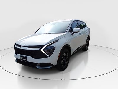 2025 Kia Sportage — rear three-quarter view