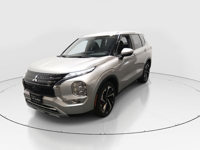 2024 Mitsubishi Outlander — rear three-quarter view