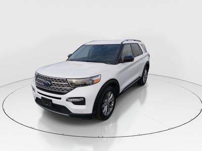2023 Ford Explorer — rear three-quarter view