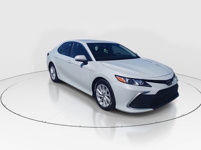 2024 Toyota Camry LE Auto — front three-quarter view