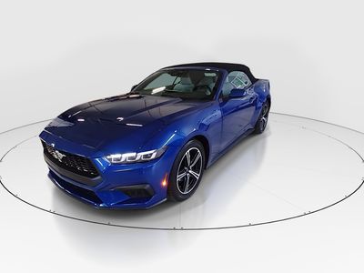 2024 Ford Mustang — rear three-quarter view