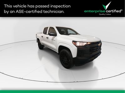 2025 Chevrolet Colorado 2WD Crew Cab WT — front three-quarter view