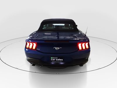 2024 Ford Mustang — engine compartment view
