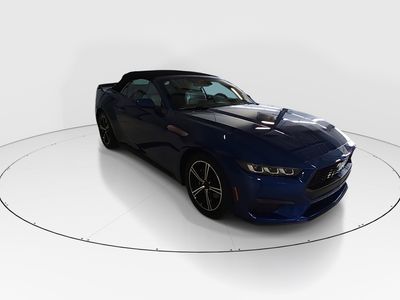 2024 Ford Mustang EcoBoost Premium Convertible — front three-quarter view