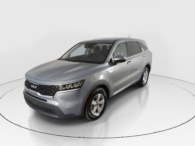 2023 Kia Sorento — rear three-quarter view