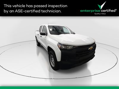 2024 Chevrolet Colorado 2WD Crew Cab WT — front three-quarter view