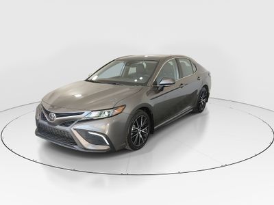 2024 Toyota Camry — rear three-quarter view