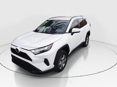 2024 Toyota RAV4 — rear three-quarter view