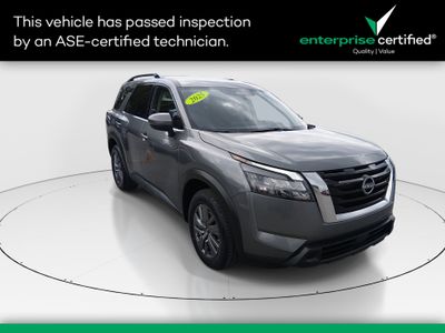 2025 Nissan Pathfinder SV 2WD — front three-quarter view