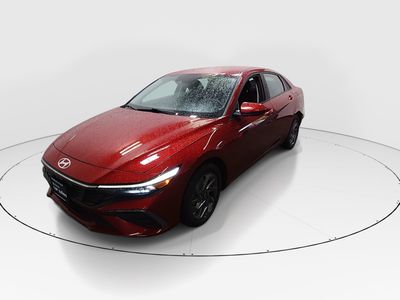2024 Hyundai Elantra — rear three-quarter view