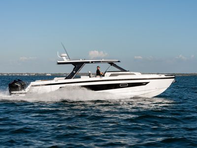 2026 Aquila 45 Sport — front three-quarter view