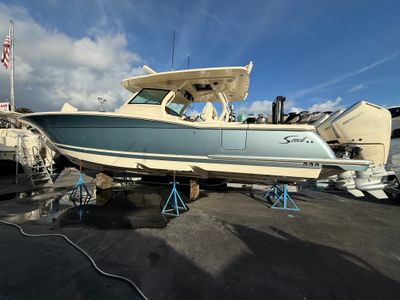 2025 Scout 377 LXF — front three-quarter view