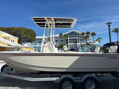 2026 Boston Whaler 190 Montauk — front three-quarter view