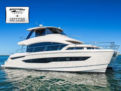 2022 Aquila 54 Yacht — front three-quarter view