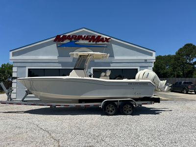 2026 Grady-White Fisherman 257 — front three-quarter view