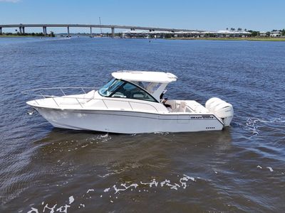2026 Grady-White Express 340 — front three-quarter view