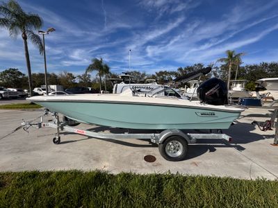 2026 Boston Whaler 160 Super Sport — front three-quarter view