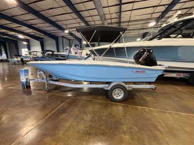2026 Boston Whaler 160 Super Sport — front three-quarter view