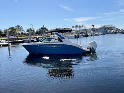 2026 Sea Ray SDX 230 Outboard — front three-quarter view