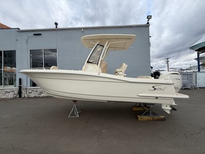 2026 Scout 215 XSF — front three-quarter view