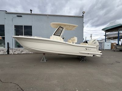 2026 Scout 240 XSF — front three-quarter view