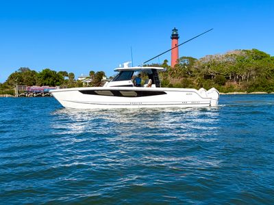 2026 Aquila 36 Molokai — front three-quarter view