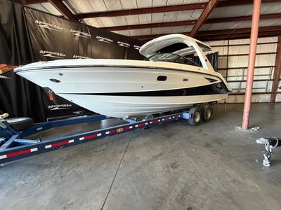 2026 Sea Ray SLX 310 — front three-quarter view