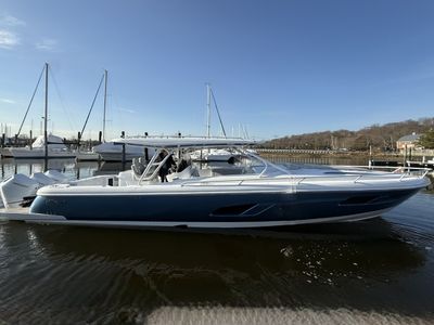 2026 Intrepid 41 Valor — front three-quarter view