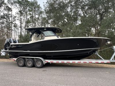 2026 Scout 330 LXF — front three-quarter view