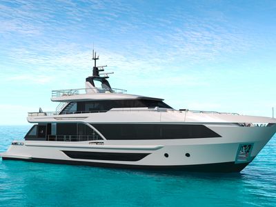 2027 Ocean Alexander 30P — front three-quarter view
