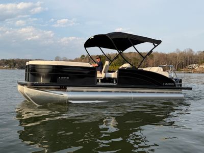 2026 Harris Cruiser 230 — front three-quarter view