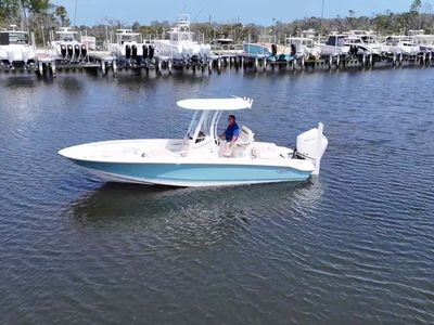 2026 Boston Whaler 250 Dauntless — front three-quarter view