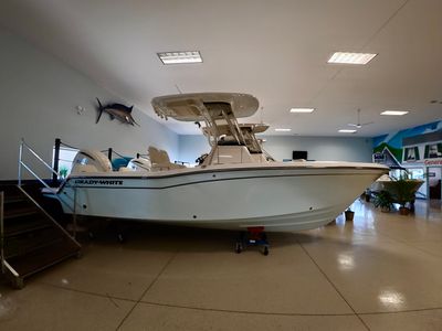 2026 Grady-White Fisherman 216 — front three-quarter view
