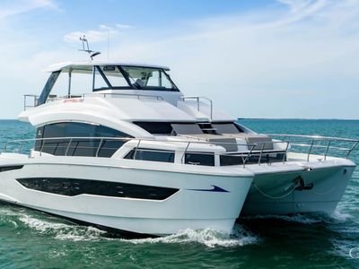 2022 Aquila 54 Yacht — front three-quarter view