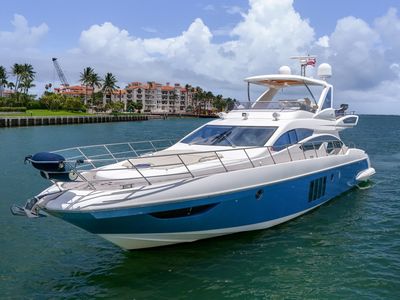 2012 Azimut 64 FLY — front three-quarter view