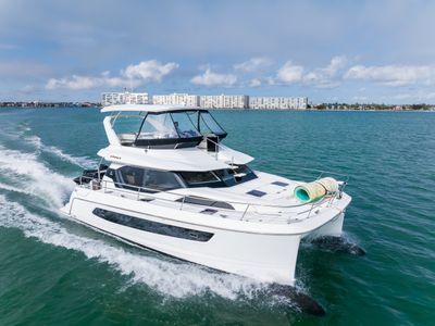 2023 Aquila 44 YACHT — front three-quarter view