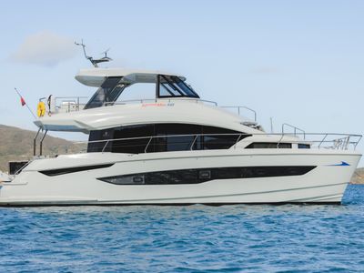 2024 Aquila 54 Yacht — front three-quarter view