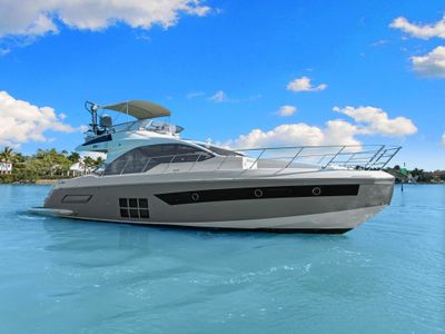 2022 Azimut S6 — front three-quarter view