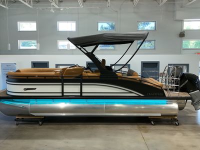 2026 Harris Solstice 230 — front three-quarter view