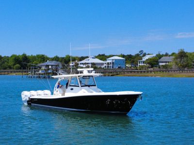 2019 Regulator 41 — front three-quarter view